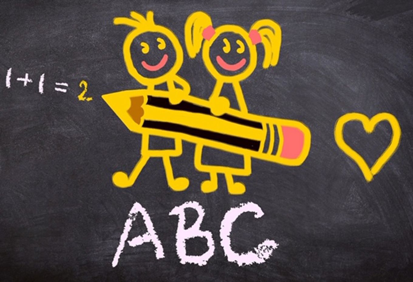 tall bokstaver tegning på tavle